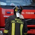 Incendio in una appartamento in via Fragata a Bisceglie