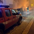 Emergenza incendi a Corato: un'auto distrutta ogni sei giorni