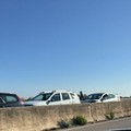 Traffico in tilt sulla SS16 bis direzione nord