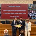 Vincenzo Labianca di Meditrans premiato al Senato: riconoscimento all'impegno imprenditoriale e all'innovazione nella logistica