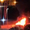 Furgone incendiato nella notte in via Adamello
