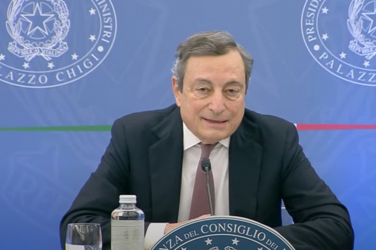 Conferenza Mario Draghi