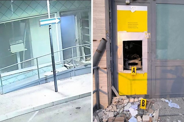 Esploso il postamat a Stornarella