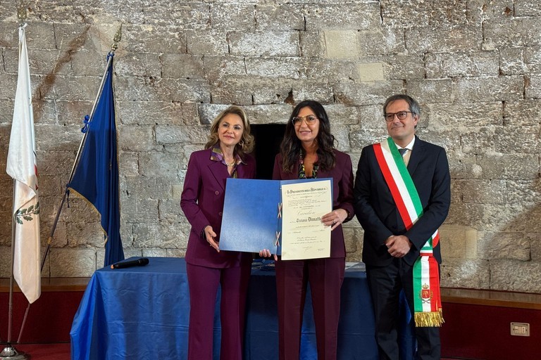 Cavaliere al Merito della Repubblica Italiana Tiziana Dimatteo