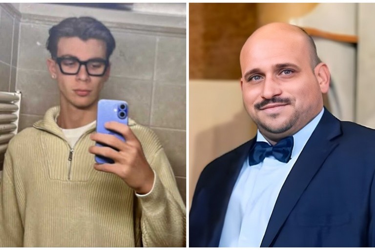 Le esequie dei due giovani andriesi