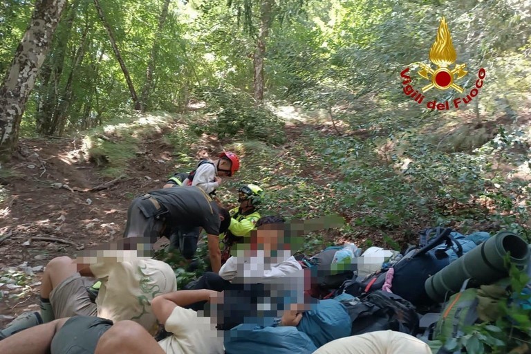 Paura sui Monti Lattari per 19 scout