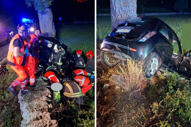 Alberobello e Monopoli: tre giovani feriti