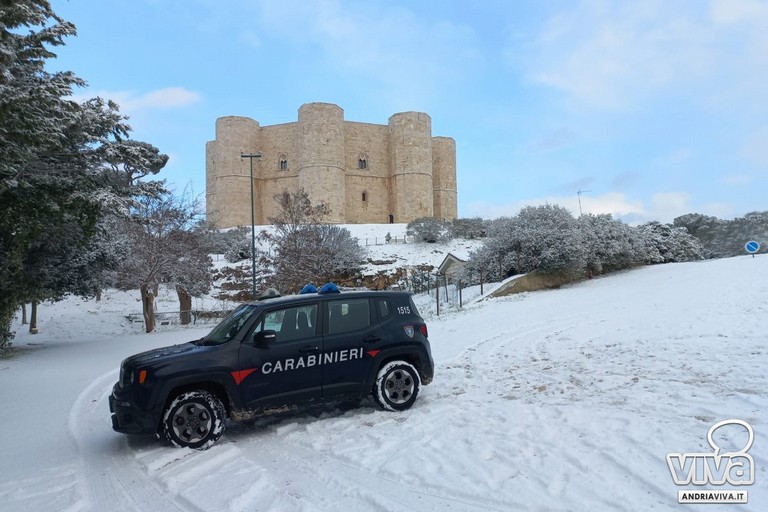 Castel del Monte neve