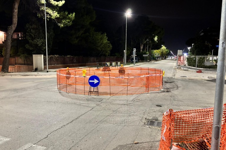 Incrocio tra via Malcangi e viale De Gemmis