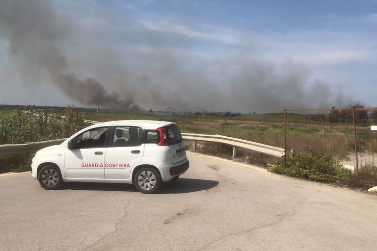 Incendio Barletta