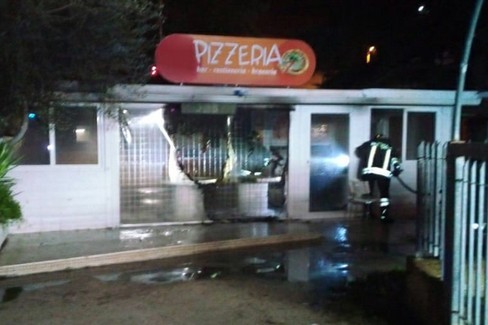 Incendio pizzeria