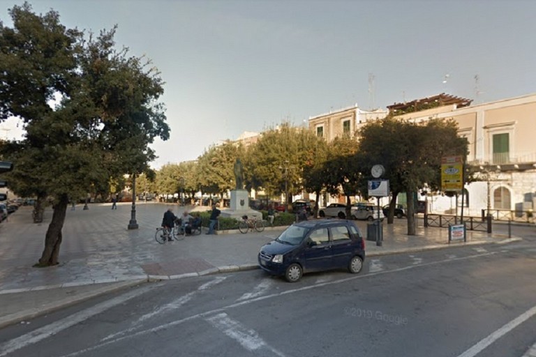 Piazza Moro a Bitonto