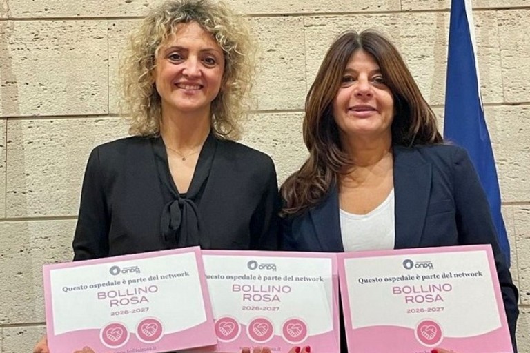 Tre bollini rosa all'ospedale 