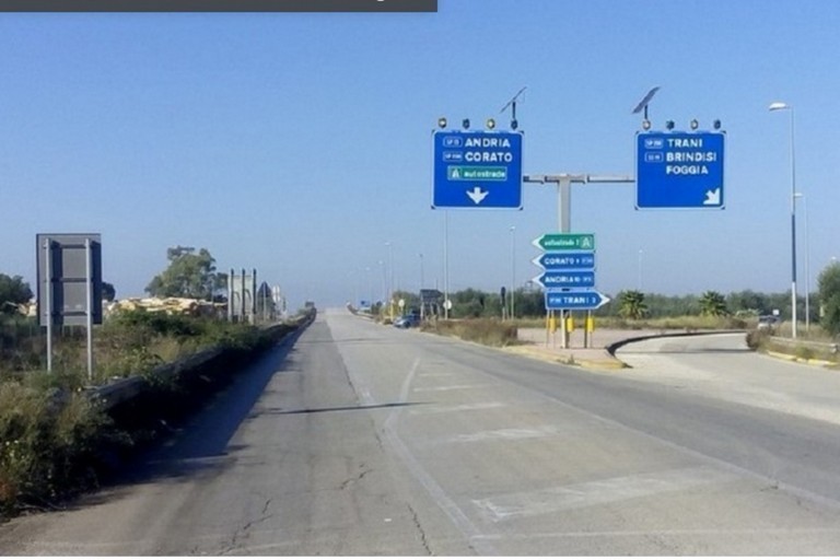 Lavori sulla Trani-Corato