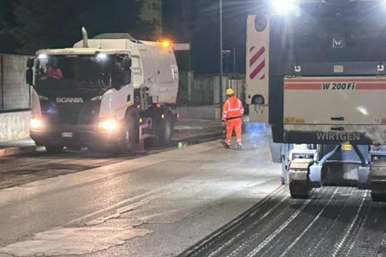 Rifacimento di alcuni tratti stradali a Bitonto