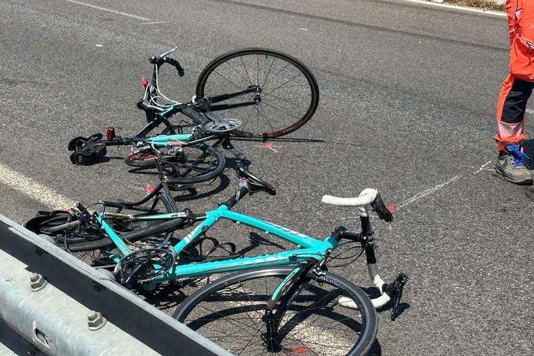 Ciclisti investiti