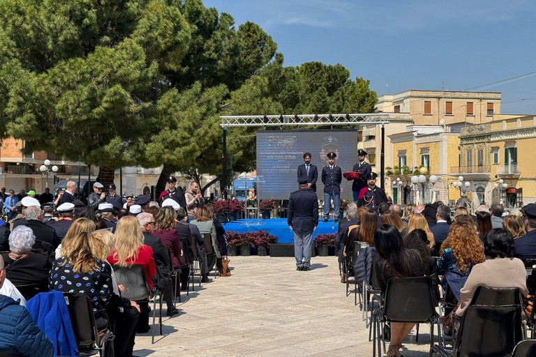 174 anni della Polizia di Stato a Canosa di Puglia