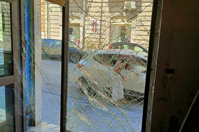 Tentato assalto a una gioielleria